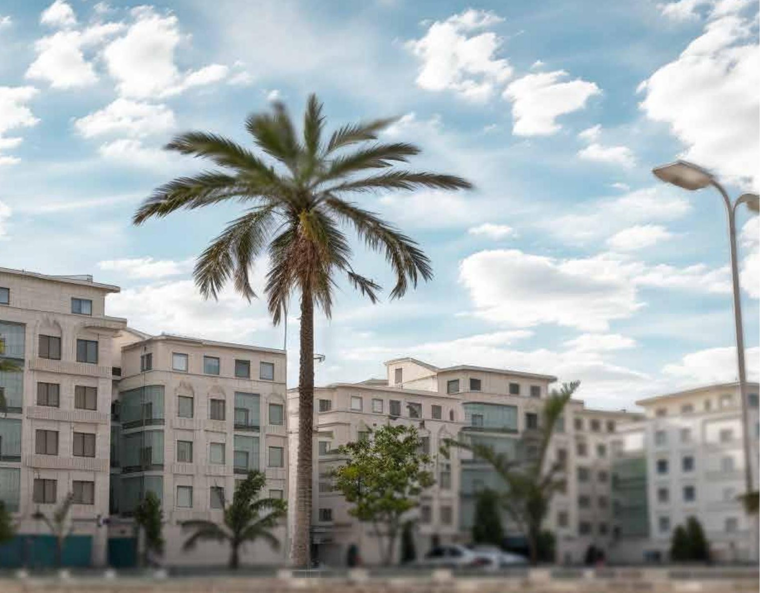 Residential urban-development concept by LINE